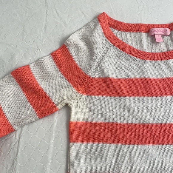 Lilly Pulitzer Paige Yummy Melon Summertime Stripe - Picture 12 of 16